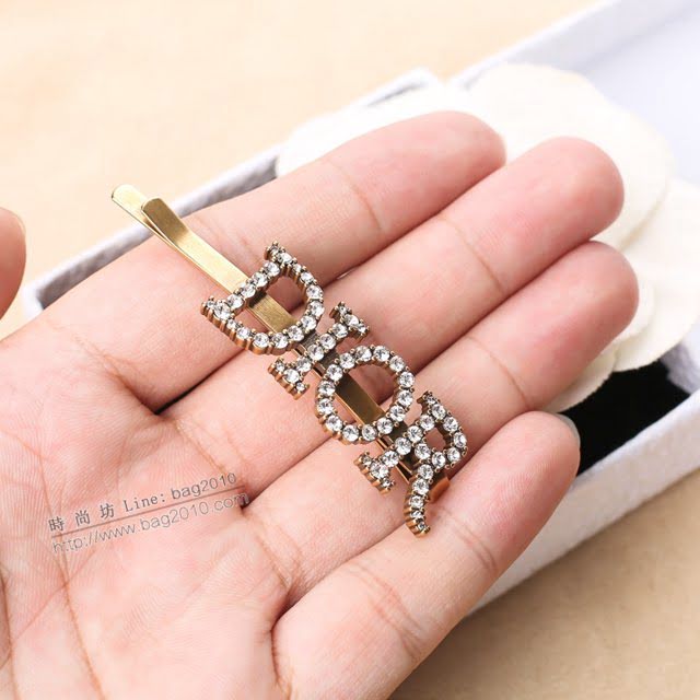 Dior飾品 迪奧經典熱銷款髮夾 Dior頭飾  zgd1157